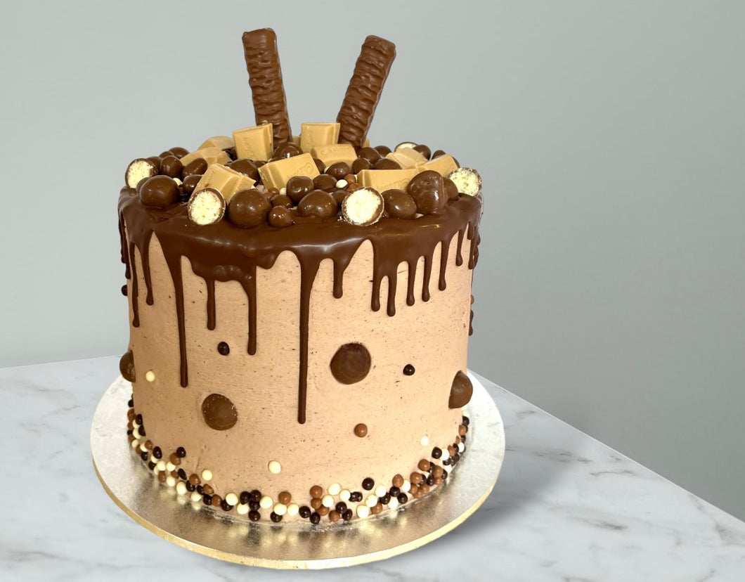 Chocolate Drip Cake Tutorial | How To | Cherry School - YouTube