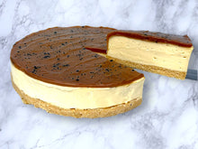 Load image into Gallery viewer, Salted Caramel White Chocolate Cheesecake
