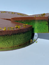 Load image into Gallery viewer, Milk Chocolate Pistachio Cake
